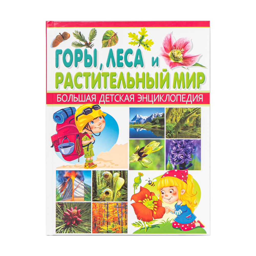 Энциклопедия большая детская "горы леса растительный мир" (Владис)