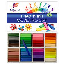 Пластилин 32цв Луч "Классика" 31с2065 1/8