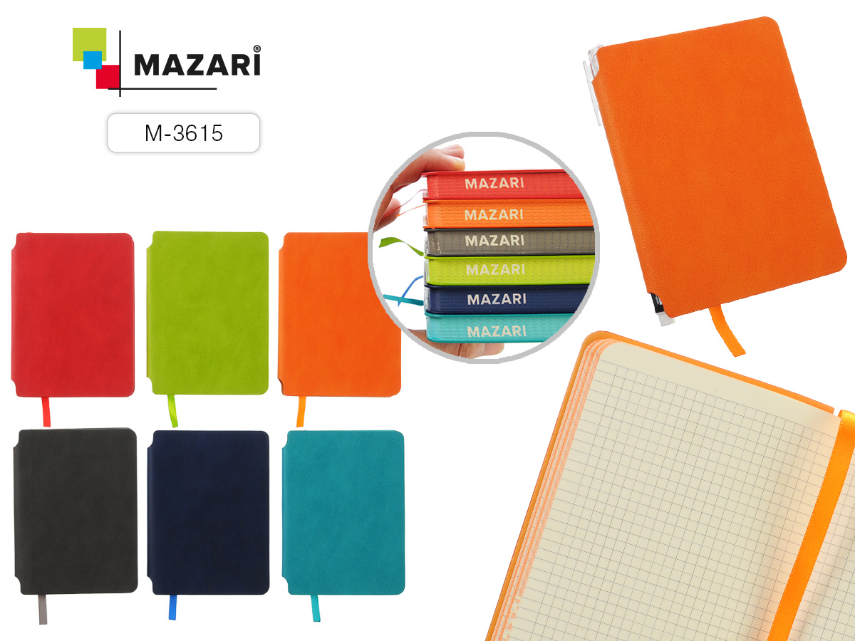 Записная книжка А6 96л Mazari 3615
