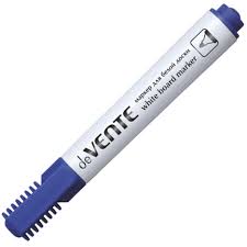 Маркер для доски Attomex 5040508/601, deVente 5040305, Mazari Space 85402 синий 1/12