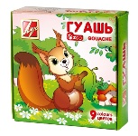 Гуашь 6цв ЛУЧ "ZOO" 15мл 19с1251 1/24