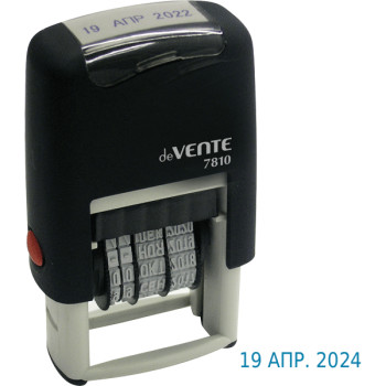 Датер автомат 3мм рус.буквы Attache 1348211, Devente 7810 4111303