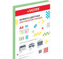 Бумага А4 100л пастель Devente салатовая  2072404 CPP-05 1/20