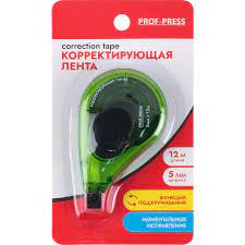 Корректирующая лента Prof Press 4399 12м 1\24