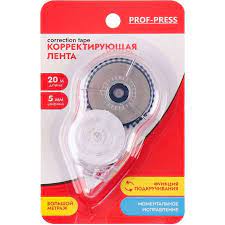 Корректирующая лента Prof Press 4400 20м 1\12