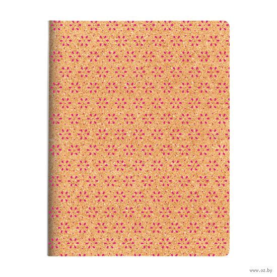 Книга д\зап А5 96л кожзам тисн. фольгой Альт 96-051/151 Cork пробка
