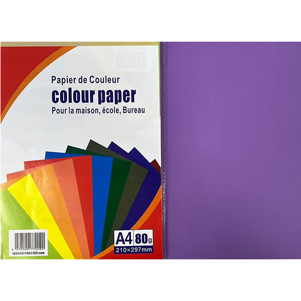 Бумага А4 100л Color Paper интенсив фиолетовая CPP-15