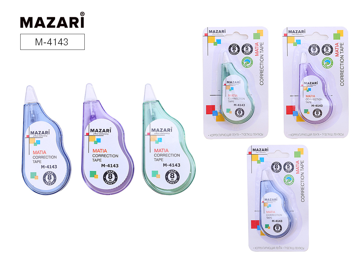 Корректирующая лента Mazari 4143 5мм х 8м 1/48