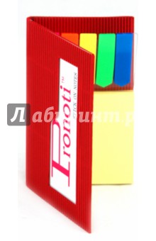 Набор блок самокл. 75х67 + закл 12х48 5цв Pronoti 88020 карт. футл 1\48