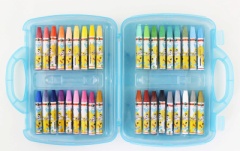 Масляная пастель 24цв пластик кейс арт.6001/ 1824 1/12