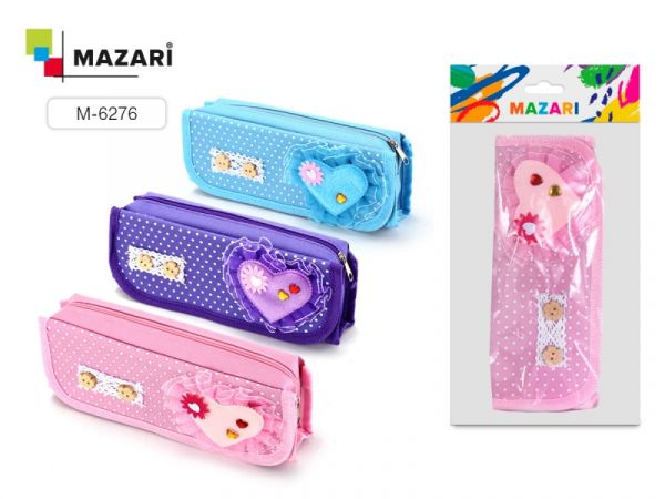 Пенал Mazari 6276 сердечки