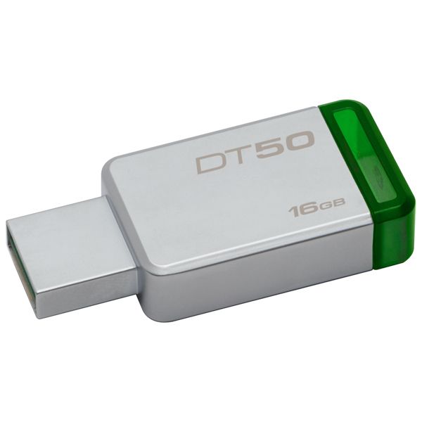 Флэш диск USB 3 Kingston 16GB DT50 металл.
