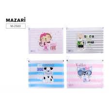 Папка на молнии А4 Mazari CUTE 2503