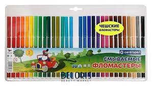 Фломастеры 30цв Centropen смываемые 77900/30 1/12