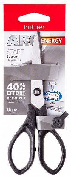 Ножницы Hatber 16см 061307 1\12