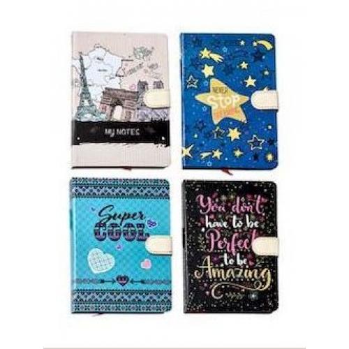 Записная книга А5 144л Mazari 8301 Amazing c клапан