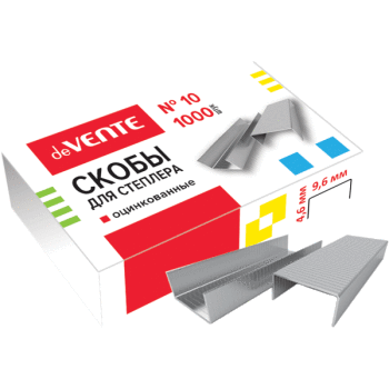 Скобы №10 deVente оцинкованные 4141305 1/10