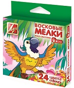 Восковые карандаши 12цв. Луч