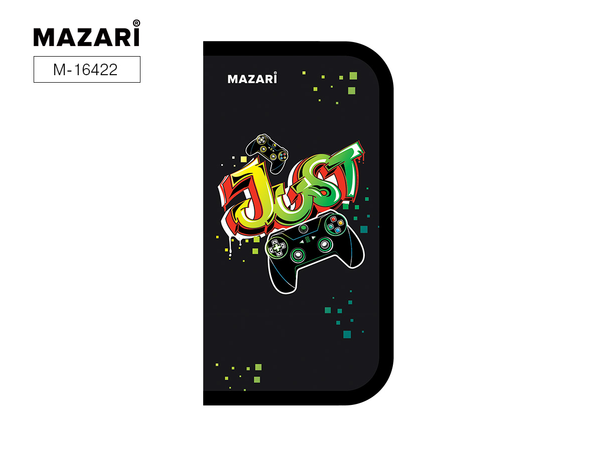 Пенал 2-секцион. Mazaari Just 16422