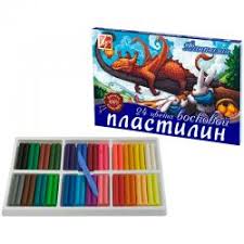 Пластилин 18цв Луч восковой "Фантазия" 25с1524 мягкий 1/14