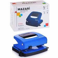Дырокол Mazari 20л  6957 с линейкой
