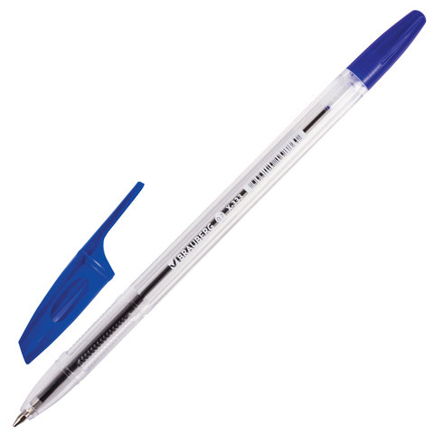 Масляная ручка Brauberg Х-333 синяя 142405 1\50