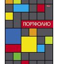 Портфолио А4 2 кольца Hatber "графика" 14177