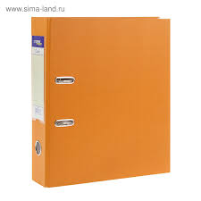 Папка регистратор PVC/бум 7,5см оранжевая Expert 2516915 1/50