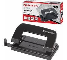 Дырокол Brauberg 10л 222548 металл.