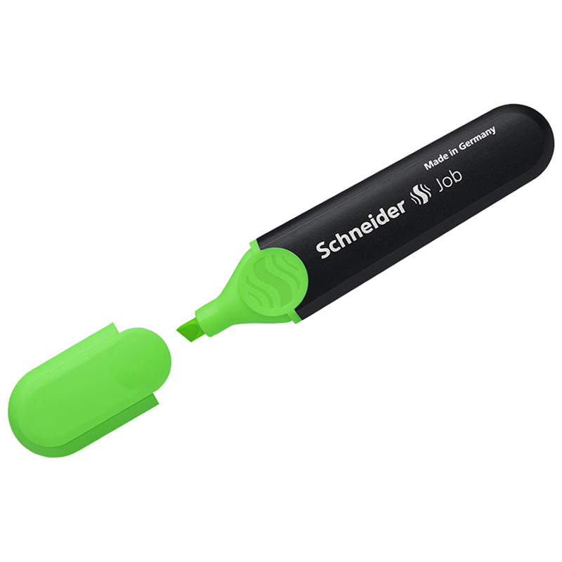 Текстовыделитель Schneider 5мм зеленый 1504 1/12