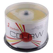 CD-RW Smart, VS 700MB 4-12x 50шт туба