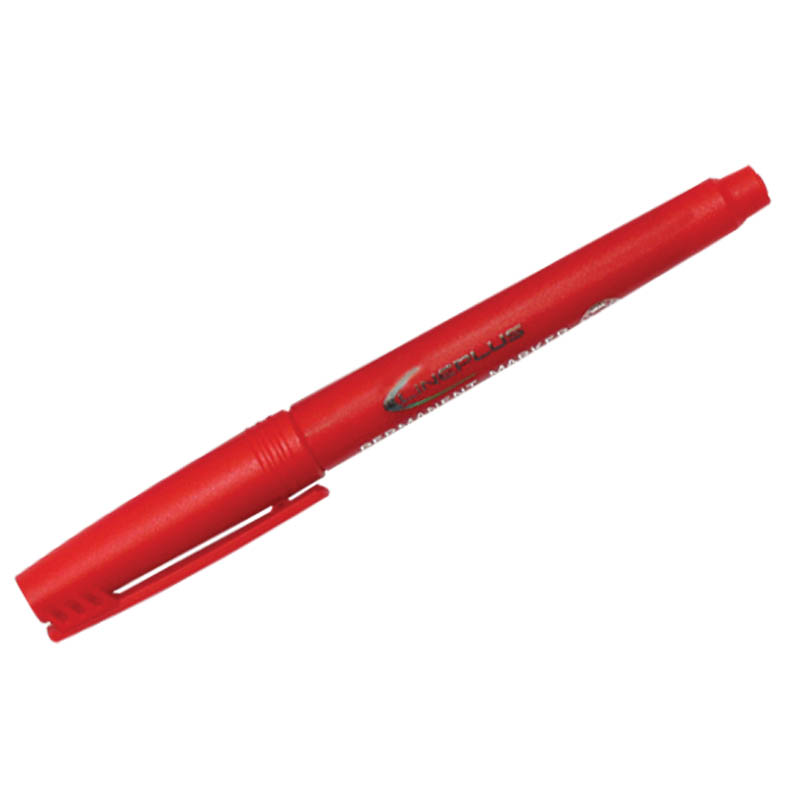Маркер мет. нак. 220 UF красный 1/12