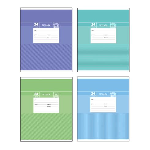 Тетрадь 24л линия BG "Pastel" 62334, классная soft 8966 / 120