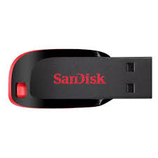 Флэш диск USB Sandisk 16gb CZ50-016G cruzer blade, черный