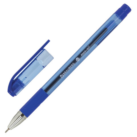 Масляная ручка Brauberg Max Oil Tone синяя 142693 1/12